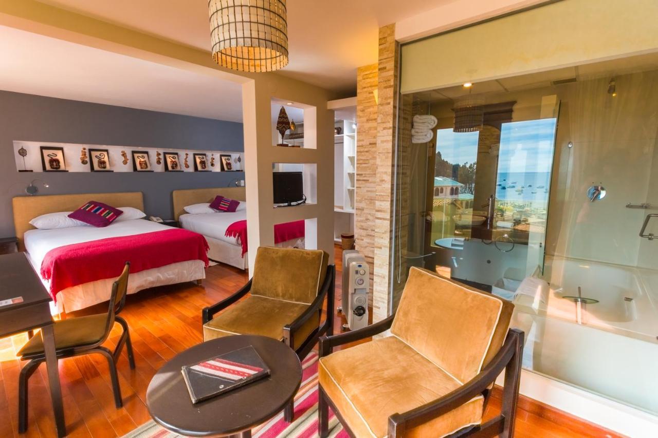 Hotel Rosario Lago Titicaca Copacabana  Eksteriør billede