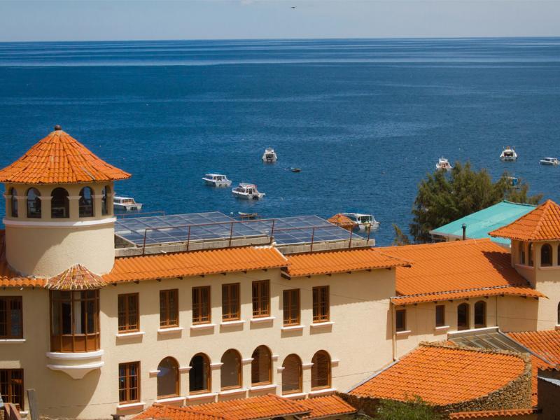 Hotel Rosario Lago Titicaca Copacabana  Eksteriør billede