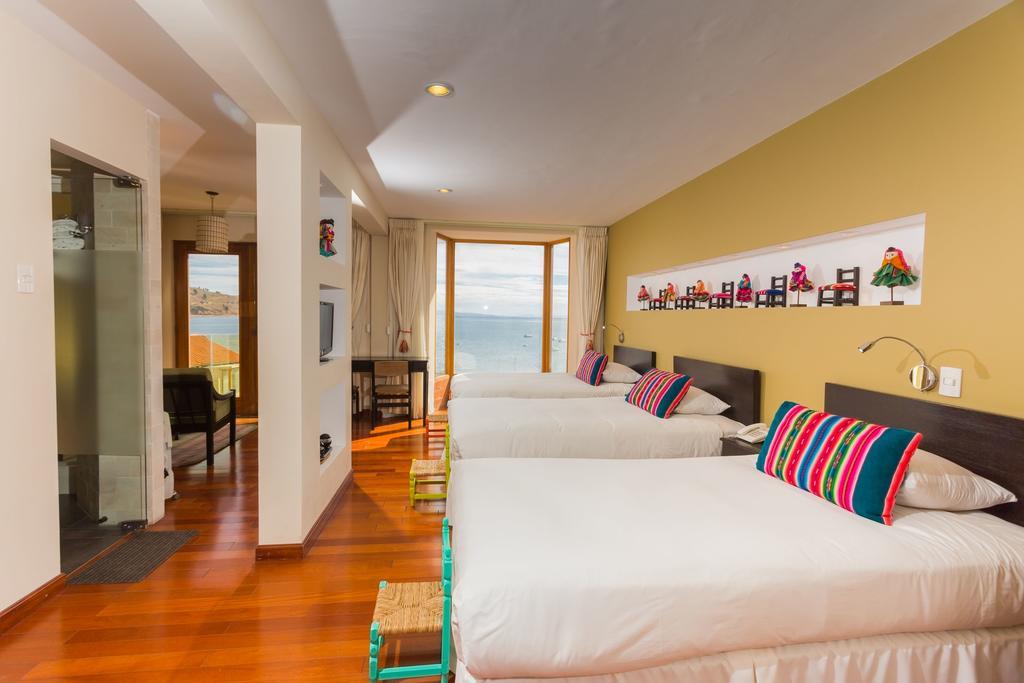 Hotel Rosario Lago Titicaca Copacabana  Eksteriør billede
