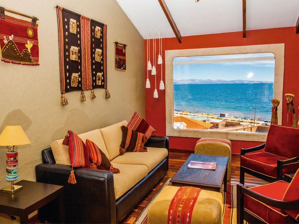 Hotel Rosario Lago Titicaca Copacabana  Eksteriør billede