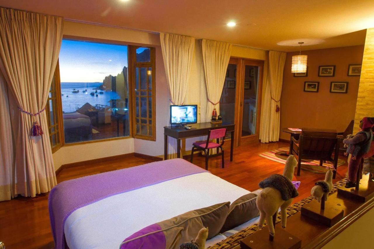 Hotel Rosario Lago Titicaca Copacabana  Værelse billede